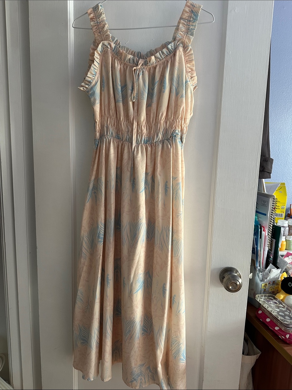 Ruffle Strap Dress